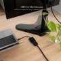 Nanocable Conversor USB-C a VGA 10 cm Negro 10.16.4101-BK